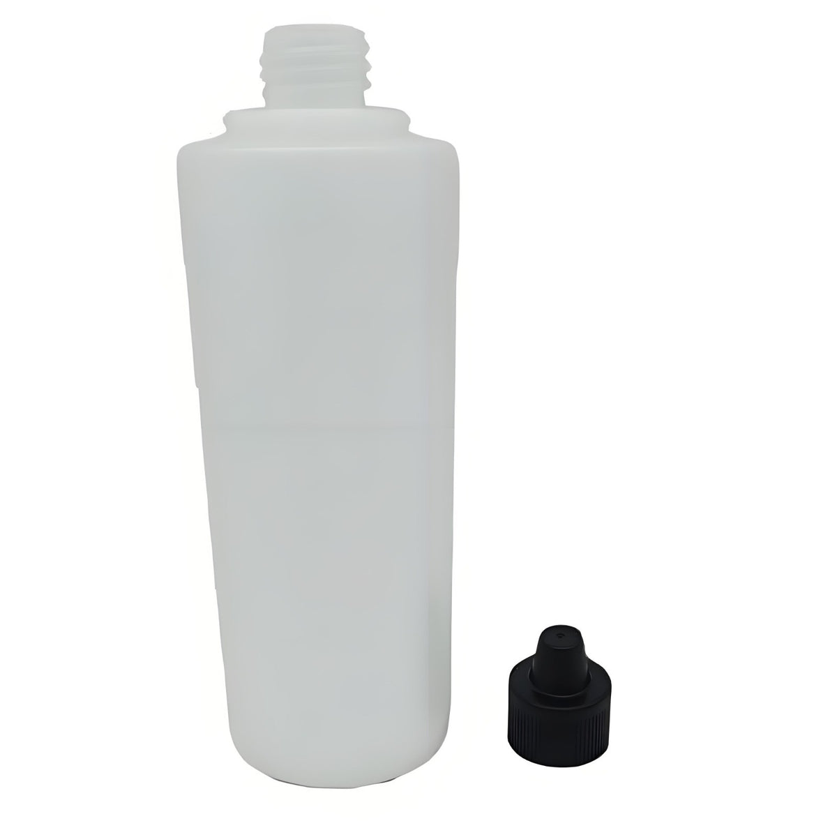 8oz Leak-Proof Squeeze Bottles - 4 Pack Refillable Plastic Condiment Dispensers