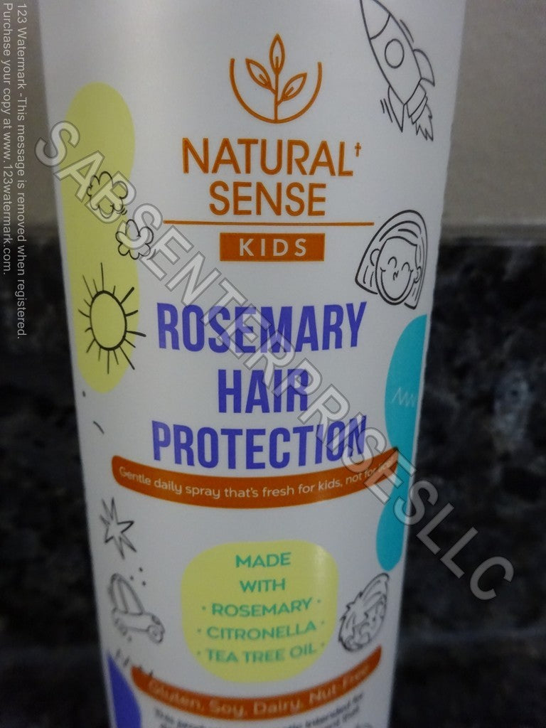 Kids Rosemary Hair Protection Oil - Natural Sense, 8 Fl oz Pack of 8
