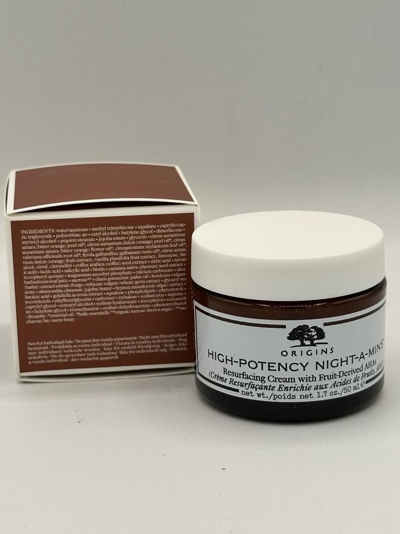 High Potency Night Moisturizer with AHA - 1.7 oz Facial Night Cream