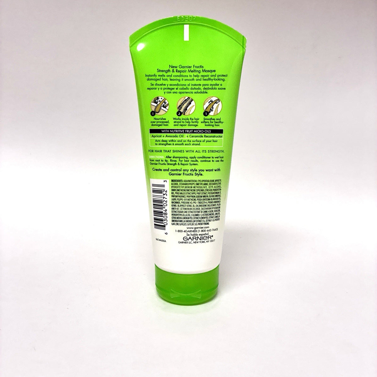 Garnier Fructis Melting Hair Mask for Damaged Hair 6.8oz - Strength & Repair