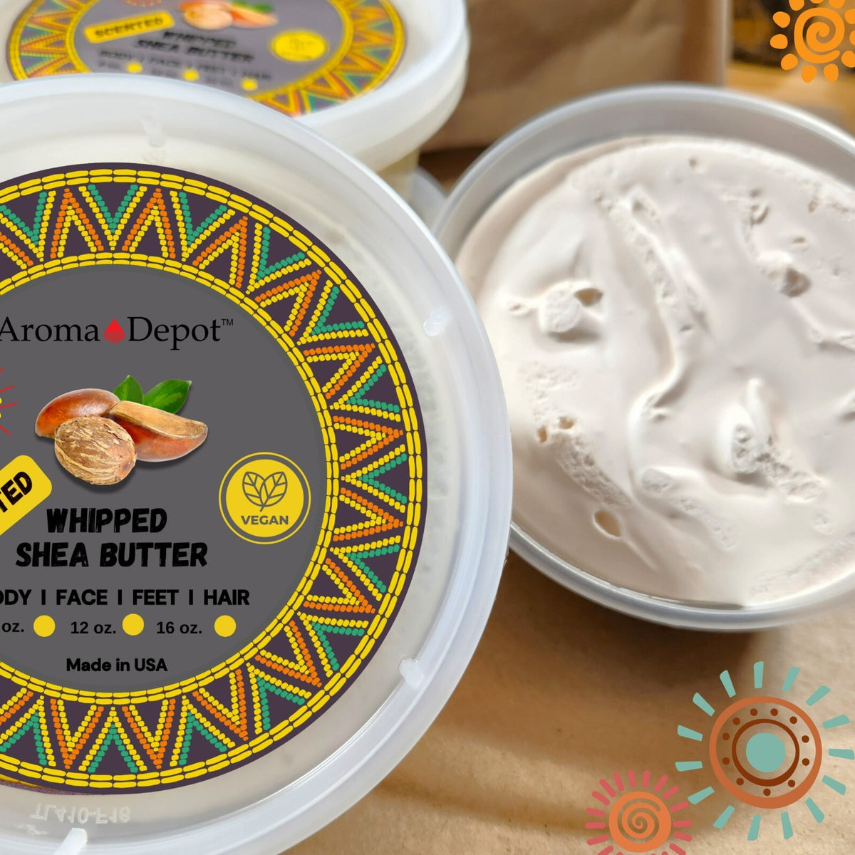 Whipped Shea Butter Body Butter - 8 oz Scented