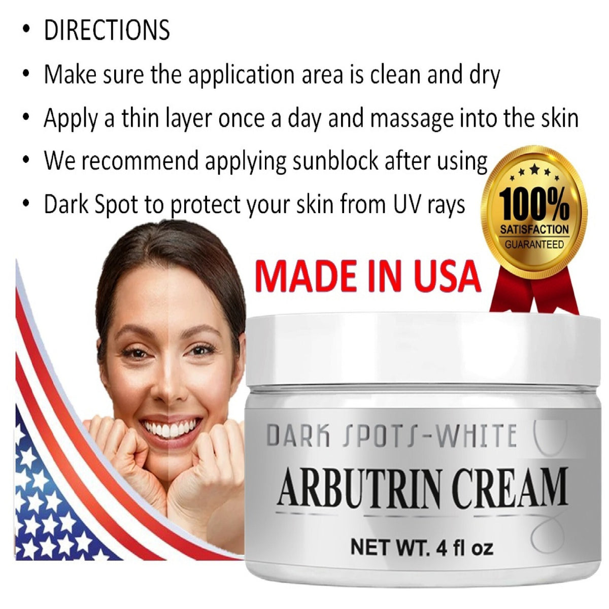 Hydrating Face Cream with Aloe Vitamin C Collagen - 4 oz
