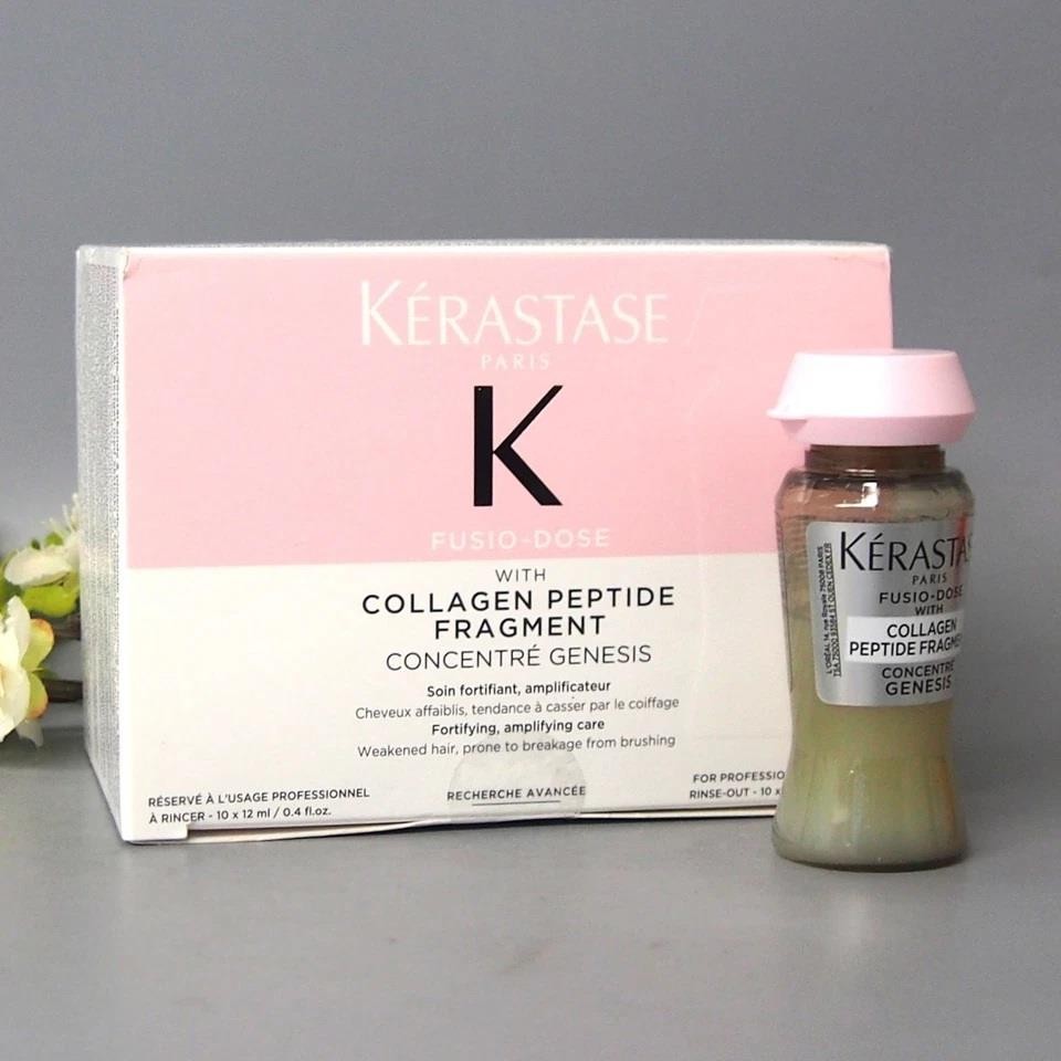 Kerastase Fusio Dose Genesis Collagen Peptide Hair Treatment Box 10x12ml
