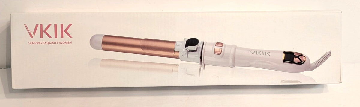 Curling Iron with Left & Right Curl Button – VKIK Hair Styling Tool