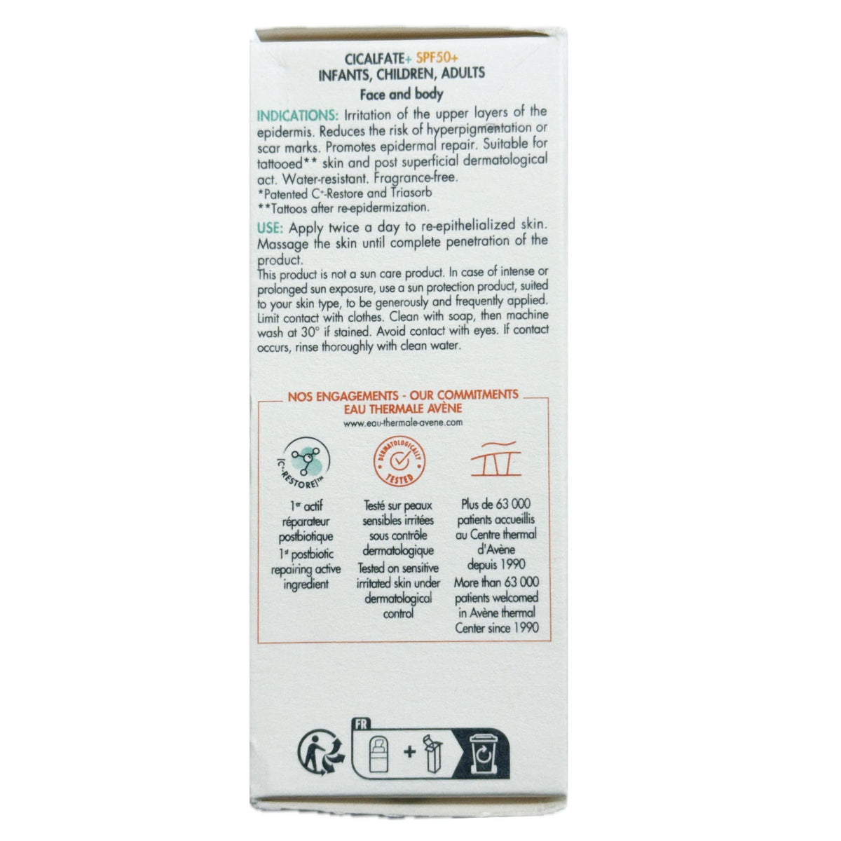 Avène Cicalfate+ SPF 50+ Repair Cream 30ml