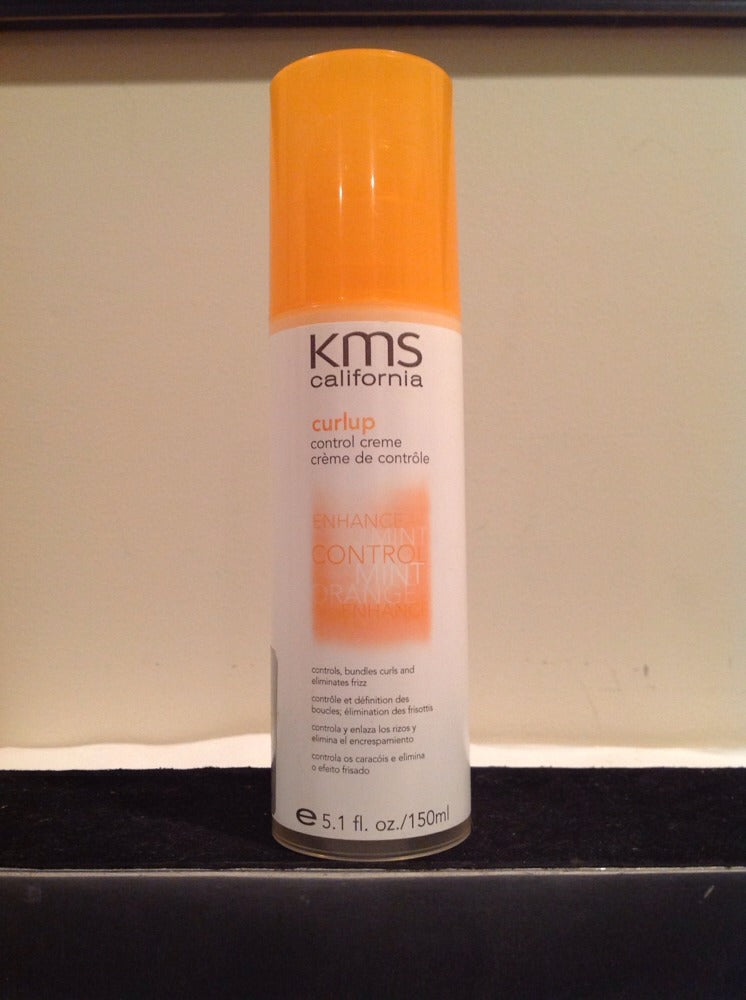 KMS California Curlup Control Creme 5.1 oz for Curly Hair Styling