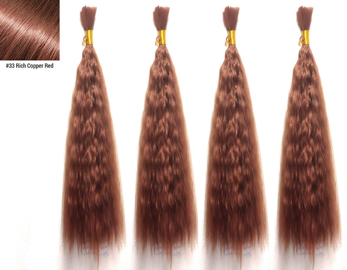 Box Braiding Hair Synthetic Wet & Wavy 18 Inch Pack of 2
