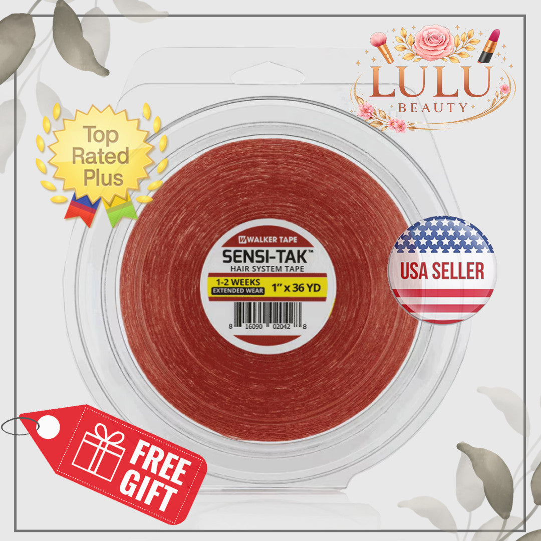 Polyurethane Hair Replacement Tape - Low Residue, Easy Cleanup, 1" x 36 Yard Roll