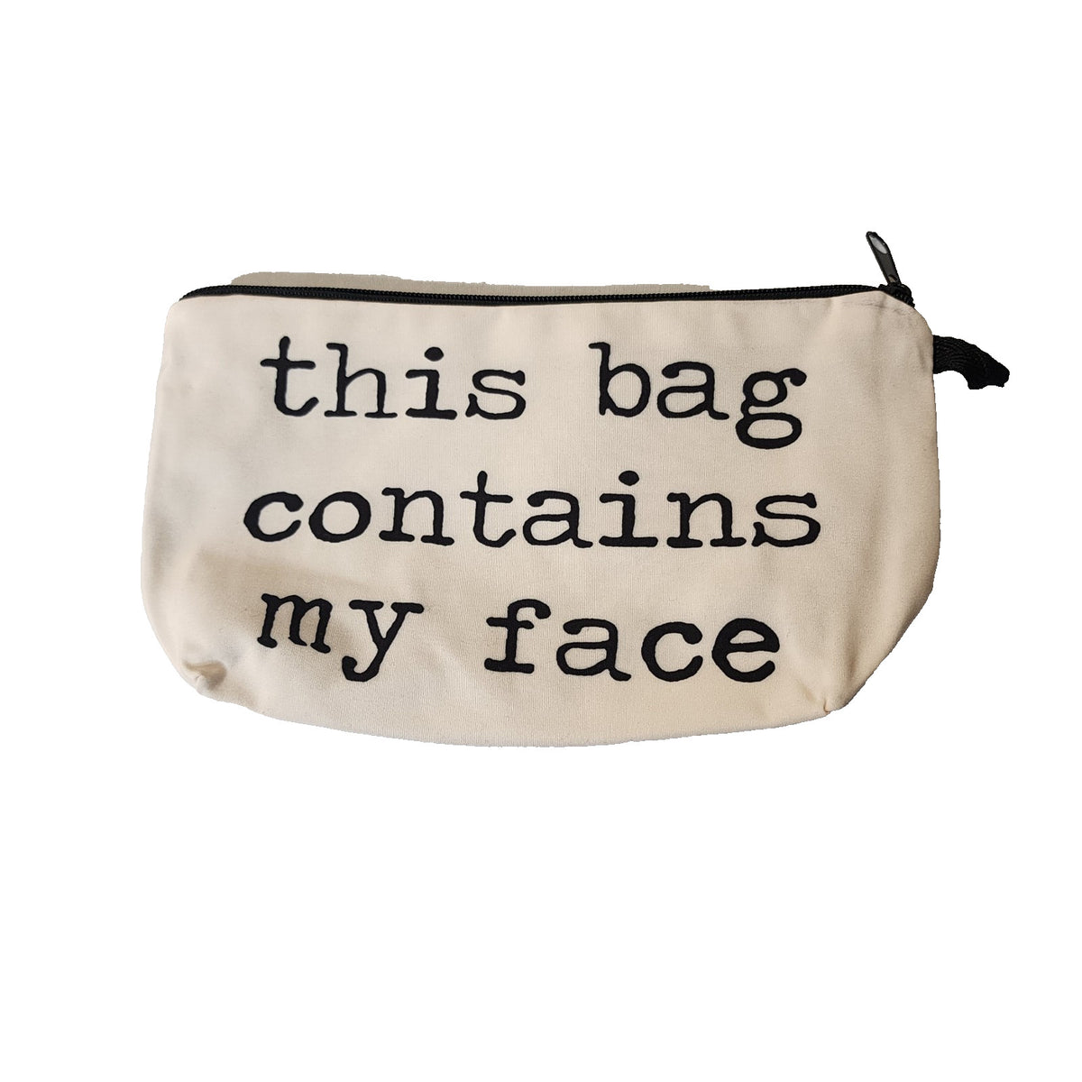 Small Zipper Makeup Bags 2-Pack - Compact Storage Organizer