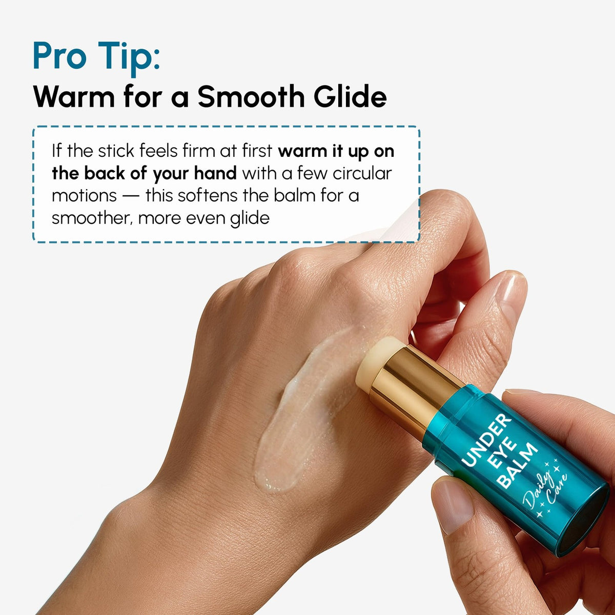 Under Eye Balm Stick with Retinol & Ceramide - Hydrating Anti-Wrinkle Skincare