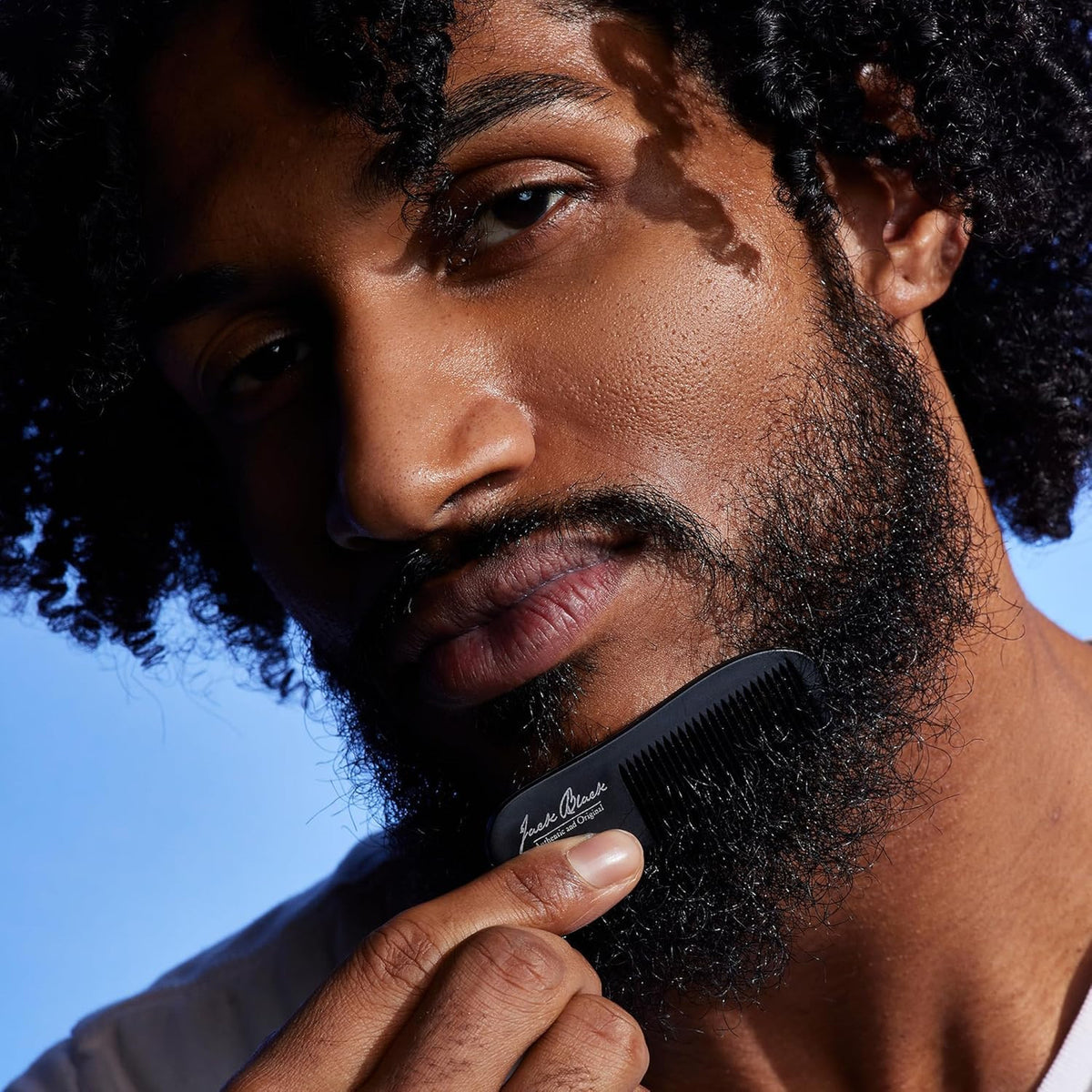 Beard Grooming Kit with Mustache Comb Scissors & Trimming Tools - Beard Care Accessories