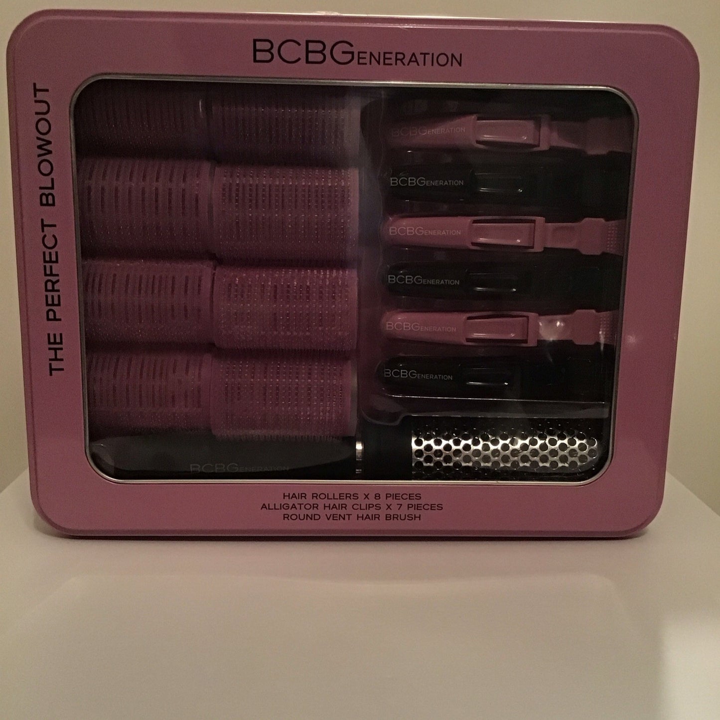 Hair Styling Kit with Rollers, Clips & Brush - Hair Care Accessories