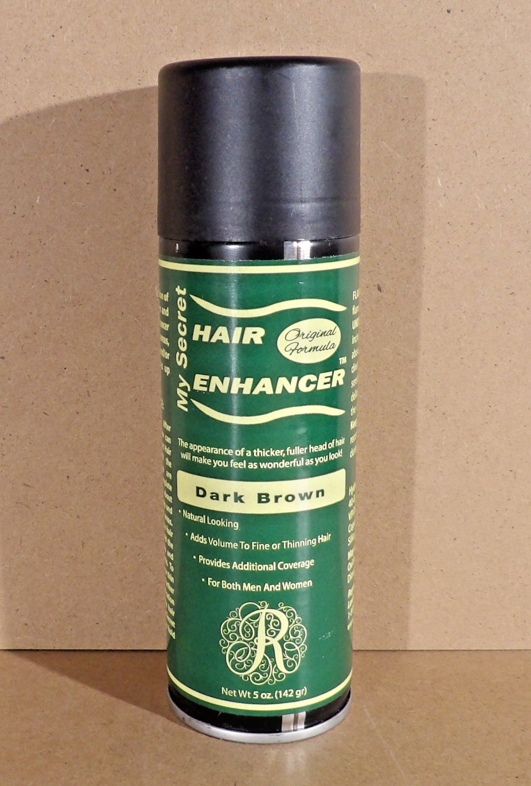 Hair Enhancer Spray Dark Brown 5 oz