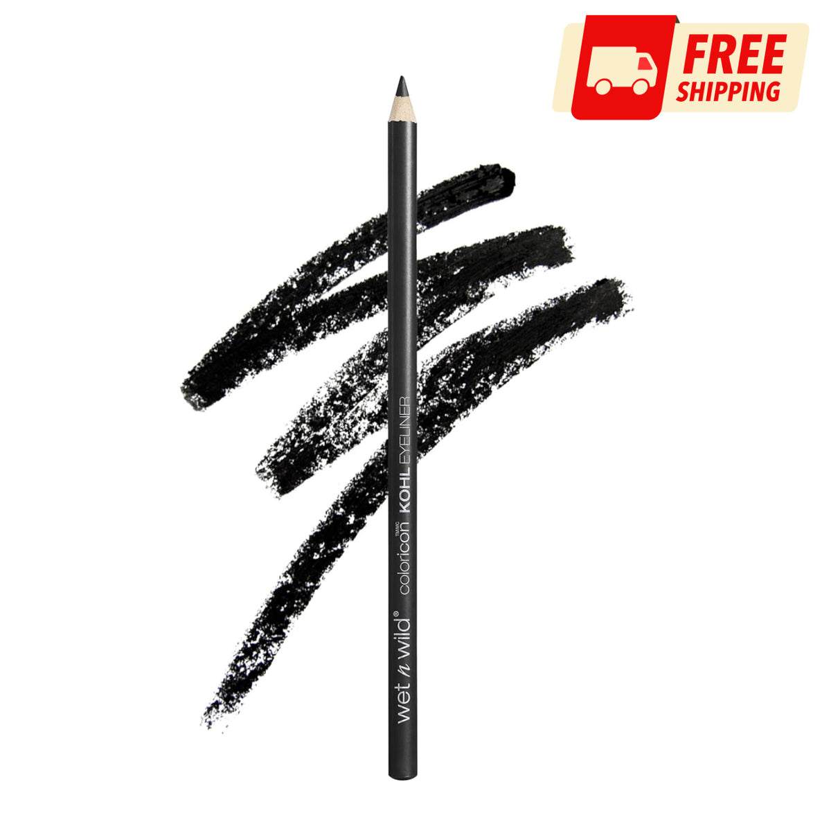 Long-Wear Kohl Eyeliner Pencil - Rich, Hyper-Pigmented, Smooth Application
