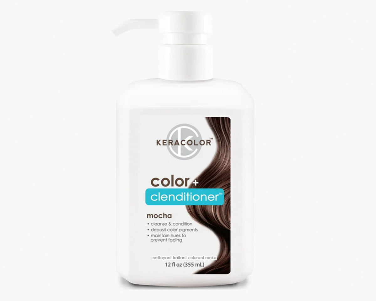 Keracolor Color + Clenditioner Mocha - Semi-Permanent Hair Dye 12oz