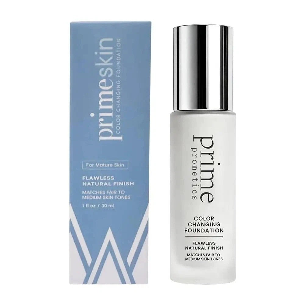 Color Changing Foundation for Mature Skin - Natural Finish, 30ml