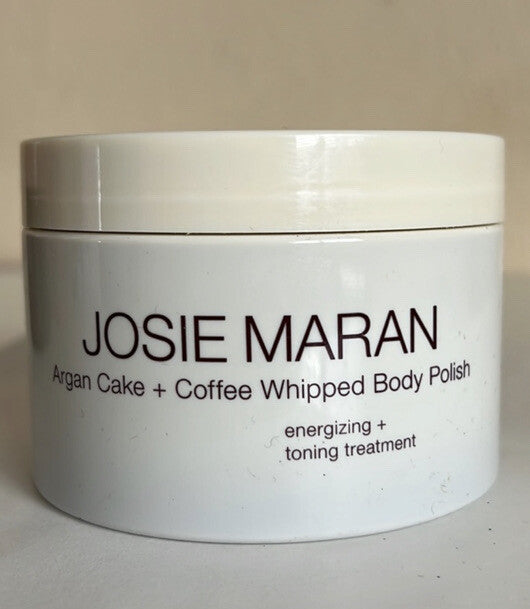 Josie Maran Argan Cake + Coffee Whipped Body Polish 10 oz Lavender