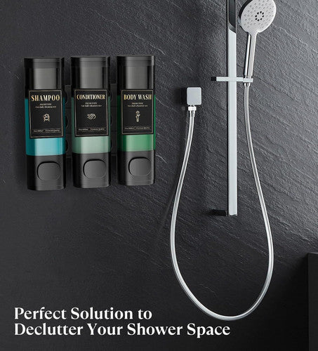 Luxspire Shampoo and Conditioner Dispenser, Shower Soap Dispenser
