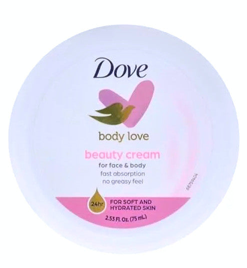 Dove Beauty Cream for Face & Body – 2.53 fl oz