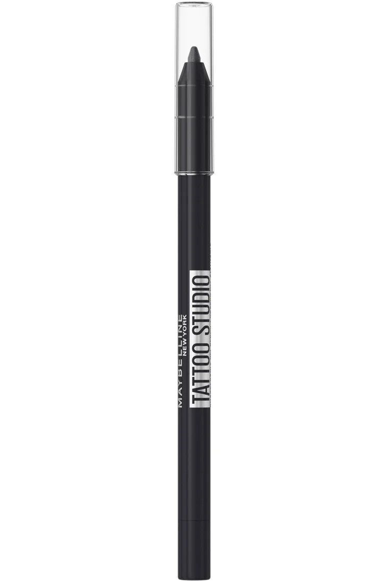 Waterproof Eyeliner Pencil - Deep Onyx, Long-Lasting, Smudge-Proof, 0.04 oz