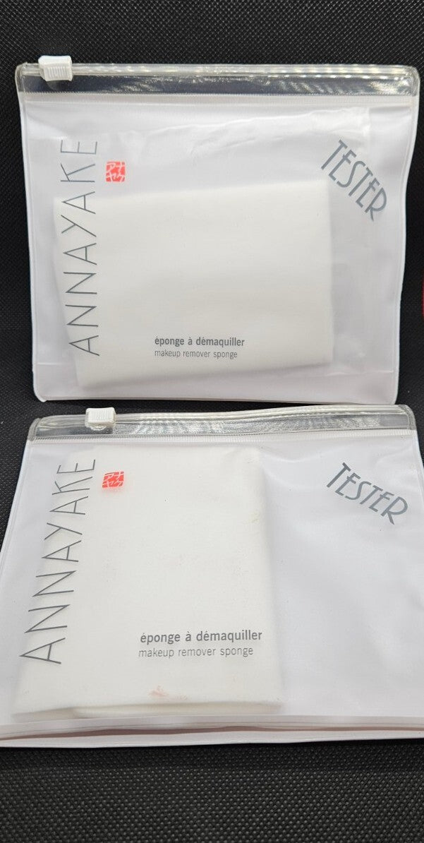 Makeup Remover Sponge Set - Soft Absorbent Facial Cleansing Pads (2 Pack)