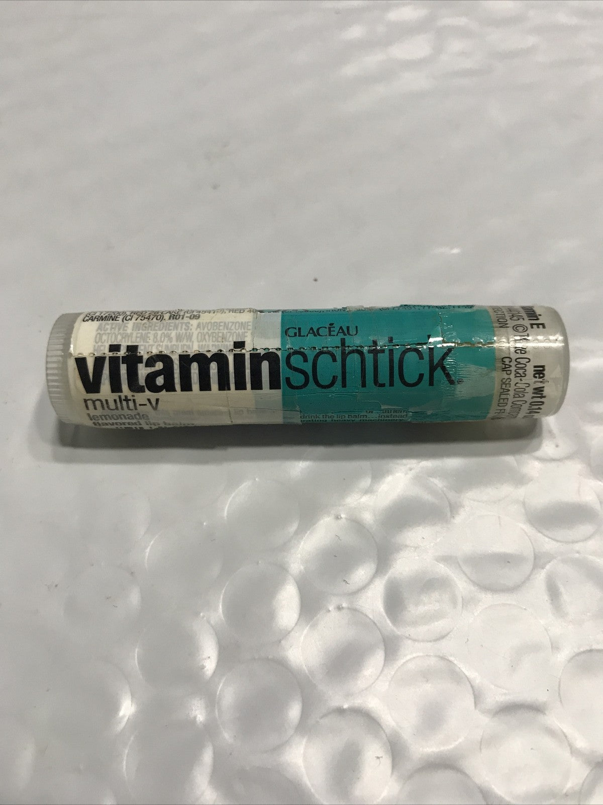 Lip Balm Lemonade Flavored SPF 20 Vitamin E Sealed