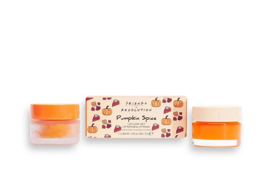 Pumpkin Spice Lip Care Set - Lip Balm & Treatment Kit