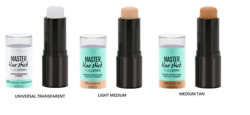 Maybelline Master Blur Stick Pore-Minimizing Tinted Primer for Flawless Skin