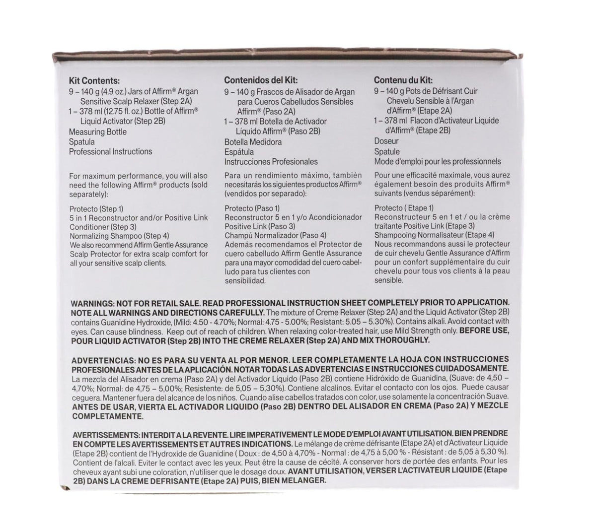 Argan Sensitive Scalp Relaxer Kit - 20 Pack for Dry, Itchy Hair