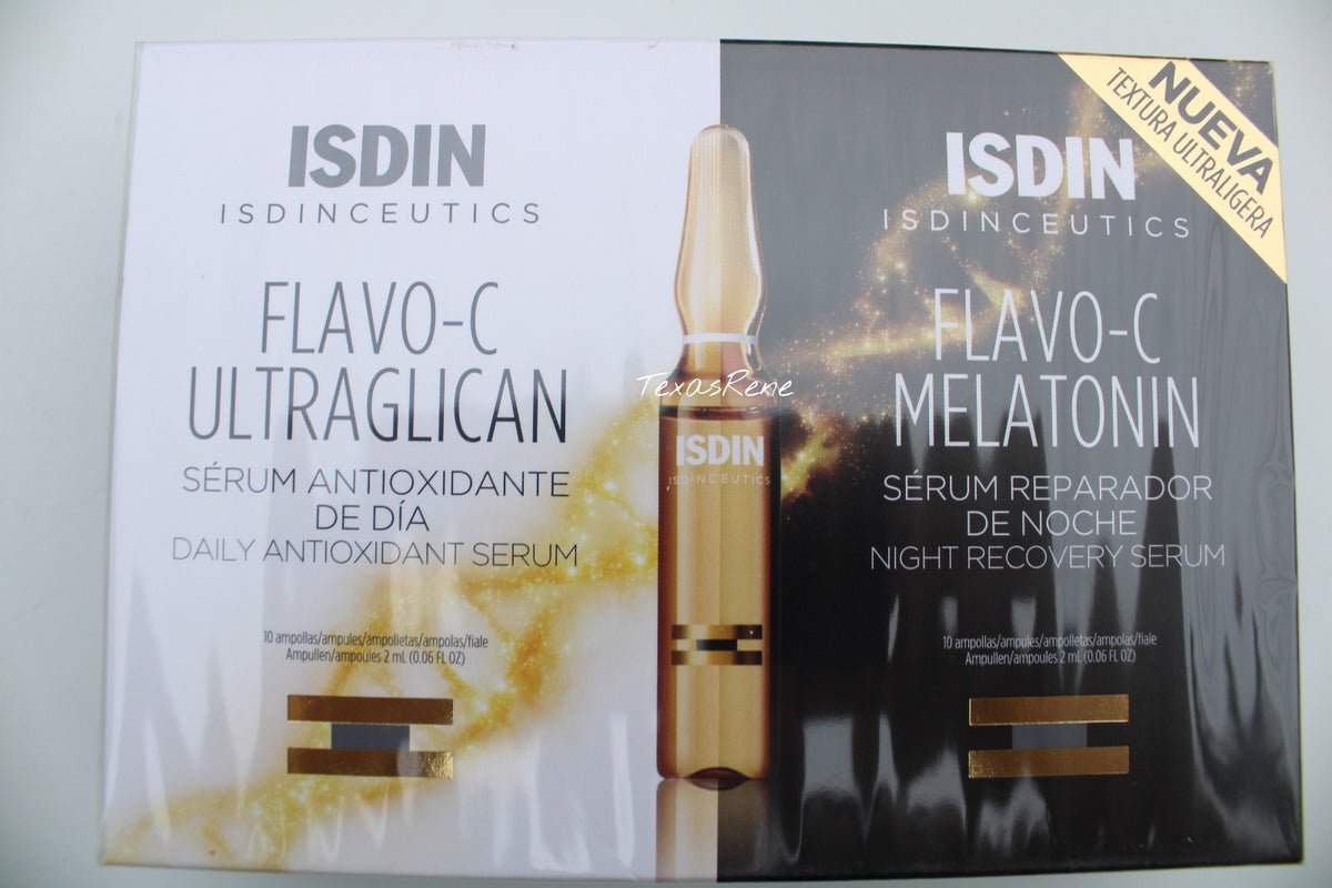 Antioxidant Night and Day Serum Duo with Vitamin C & Hyaluronic Acid