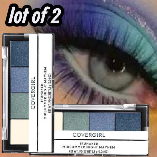 Covergirl Eyeshadow Quad Midsummer Night Mayhem 0.06oz Lot of 2