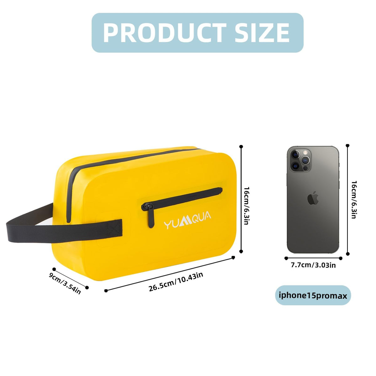 Waterproof Travel Toiletry Bag Men Hanging Organizer Shaving Storage Pouch