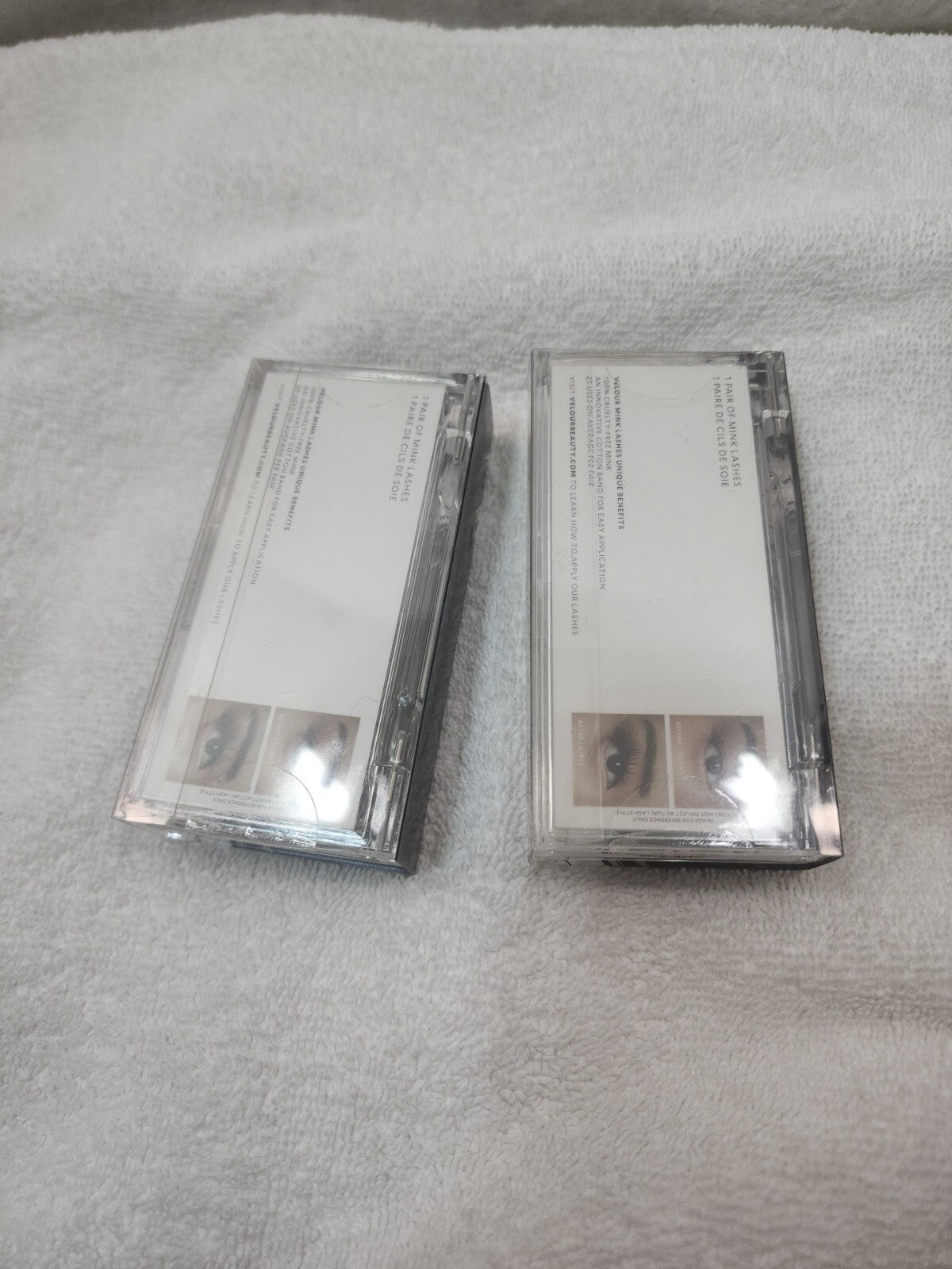 Velour Reusable Mink False Eyelashes - Natural Look, Cruelty-Free, 25 Uses