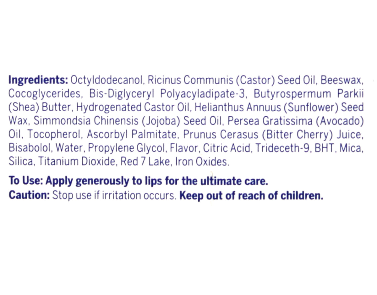 Nivea Cherry Tinted Lip Balm Pack of 5 - Nourishing, Hydrating Lip Care