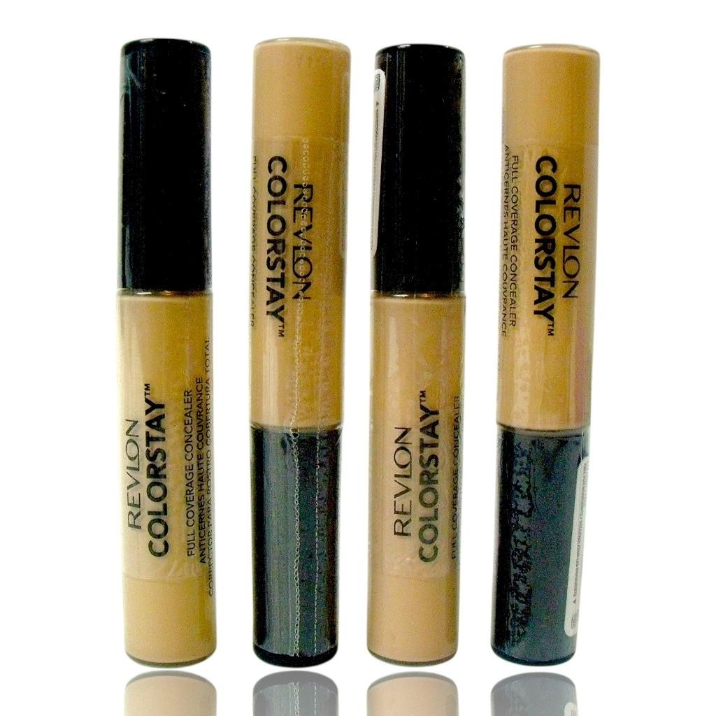 Revlon ColorStay Full Coverage Concealer #040 Medium 4-Pack - Long-Lasting Makeup