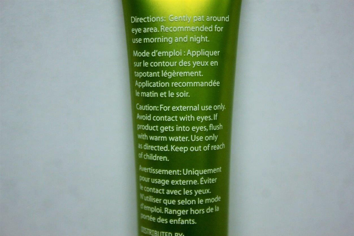 Hempz Anti-Aging Eye Contour Cream - 0.5 oz with Pure Hemp Seed Oil, Pack of 3