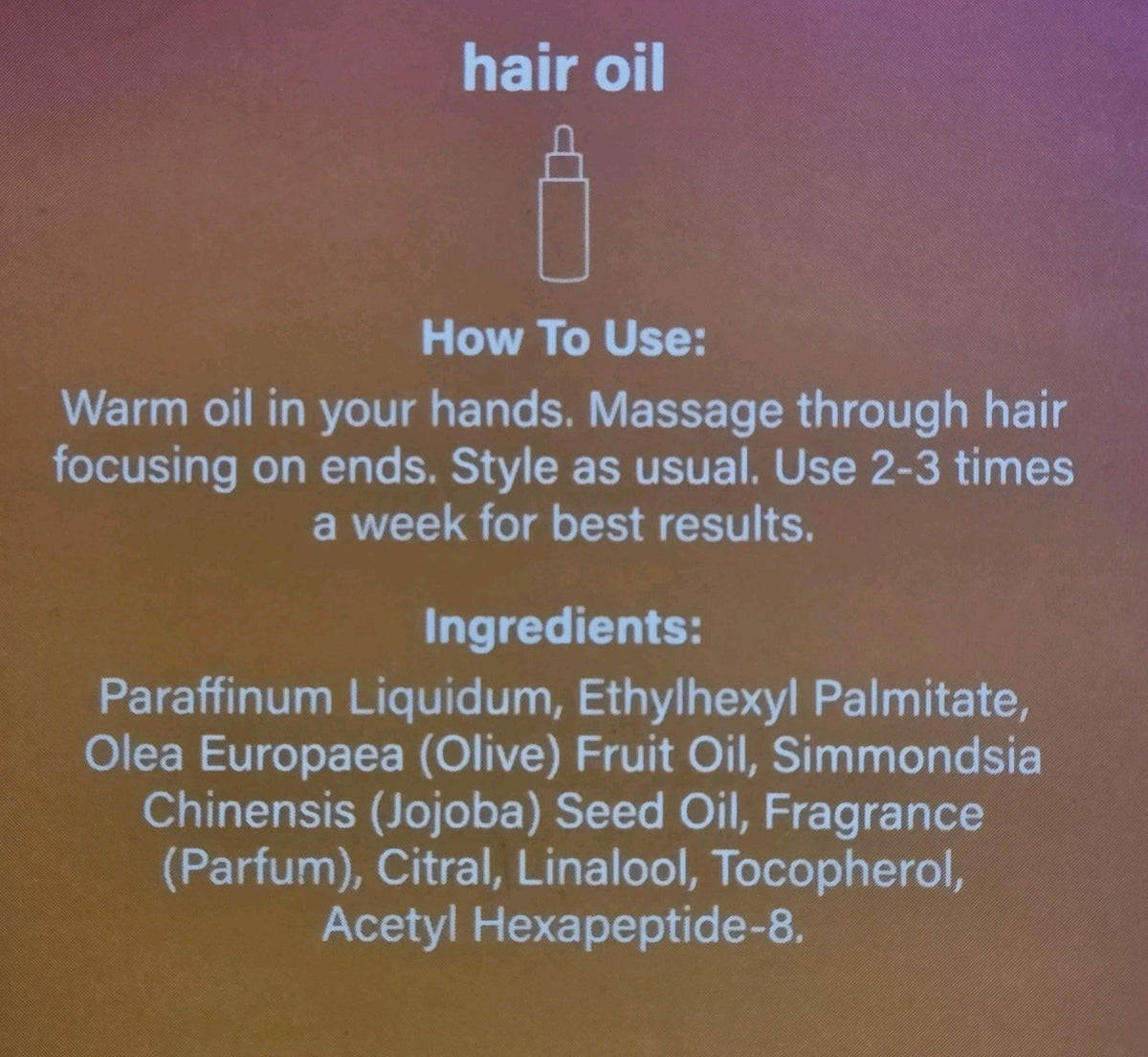 Hair Repair Set with Mask Oil and Detox Shampoo for Damaged Hair