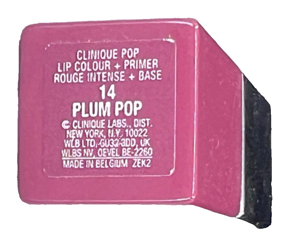 Clinique Lip Colour Plus Primer 14 Plum Pop Full Size Lipstick