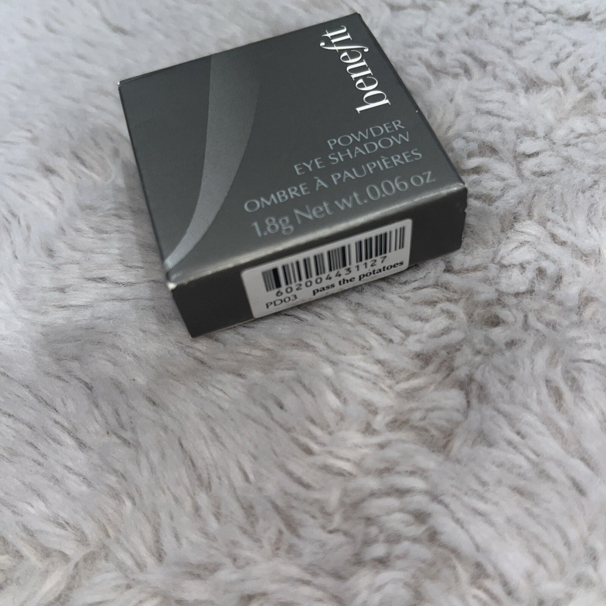 Benefit Pass The Potatoes Eyeshadow Crème to Powder Makeup