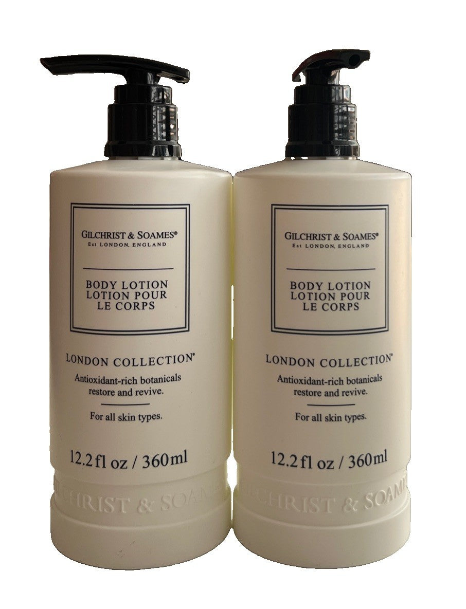 Gilchrist & Soames London Body Lotion 12.2oz - Set of 2