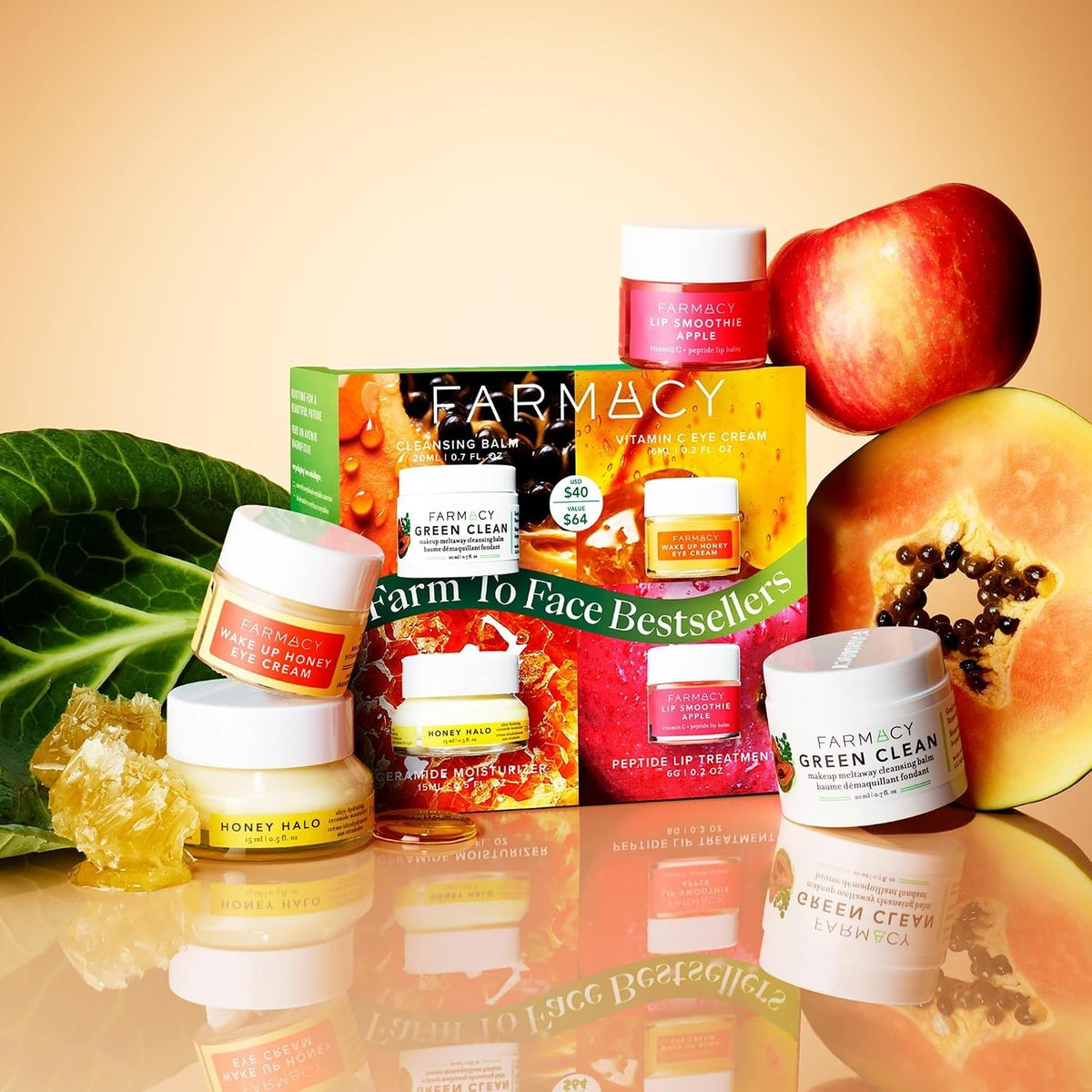 Hydrating Skin Care Set - Travel Essentials for Glowing Skin, 4-Piece