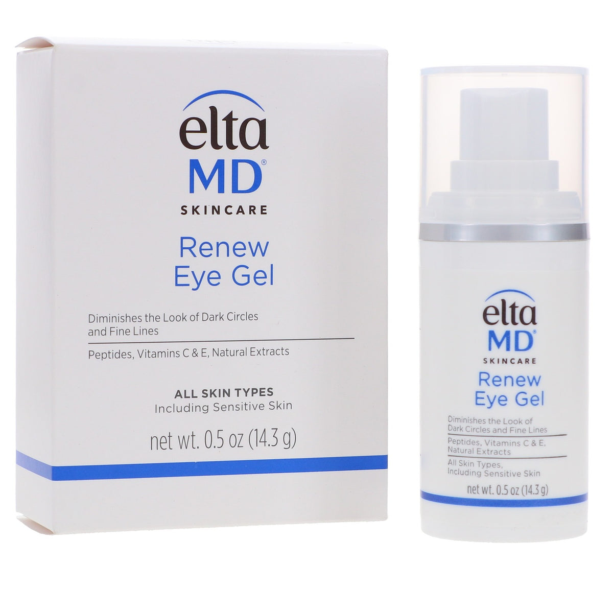 EltaMD Renew Eye Gel - Anti-Aging Eye Treatment for Dark Circles & Puffiness