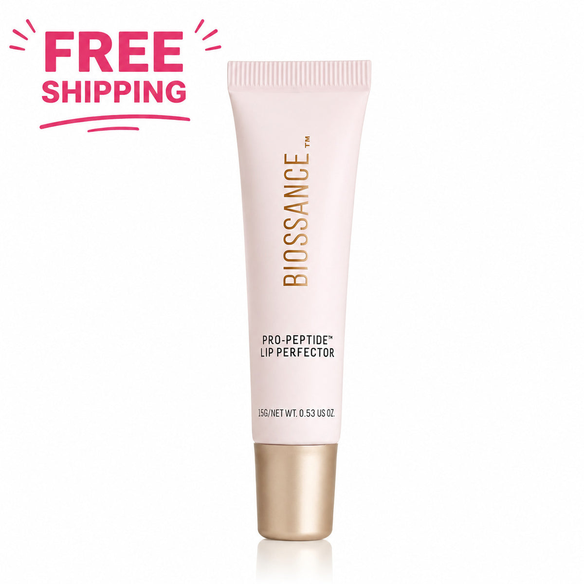 Vegan Lip Balm with Peptides & Squalane - 24-Hour Hydrating Lip Treatment