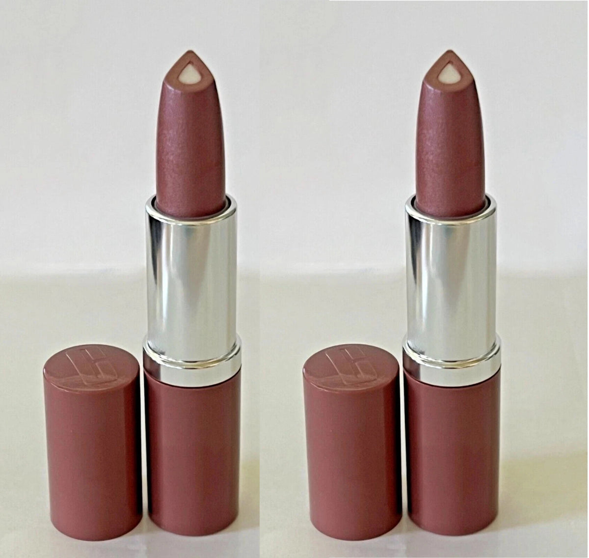 Set of 2 Clinique Lipstick 33 Bamboo Pink Full Size - New