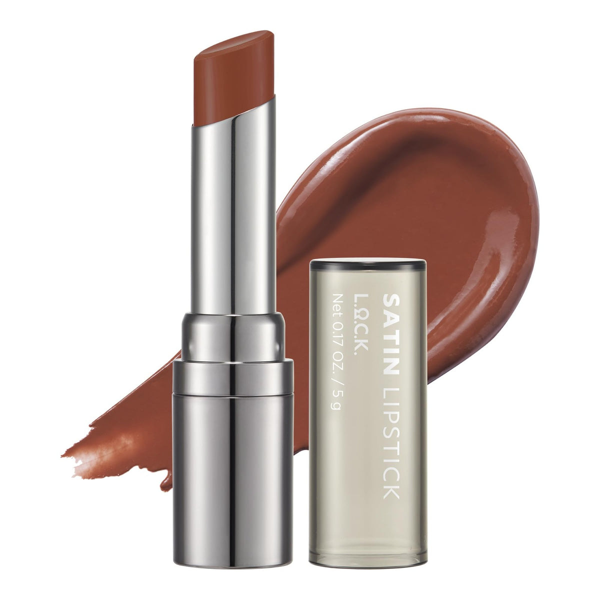 Color Satin Lipstick 06 Cacao - Hydrating Creamy Lip Color