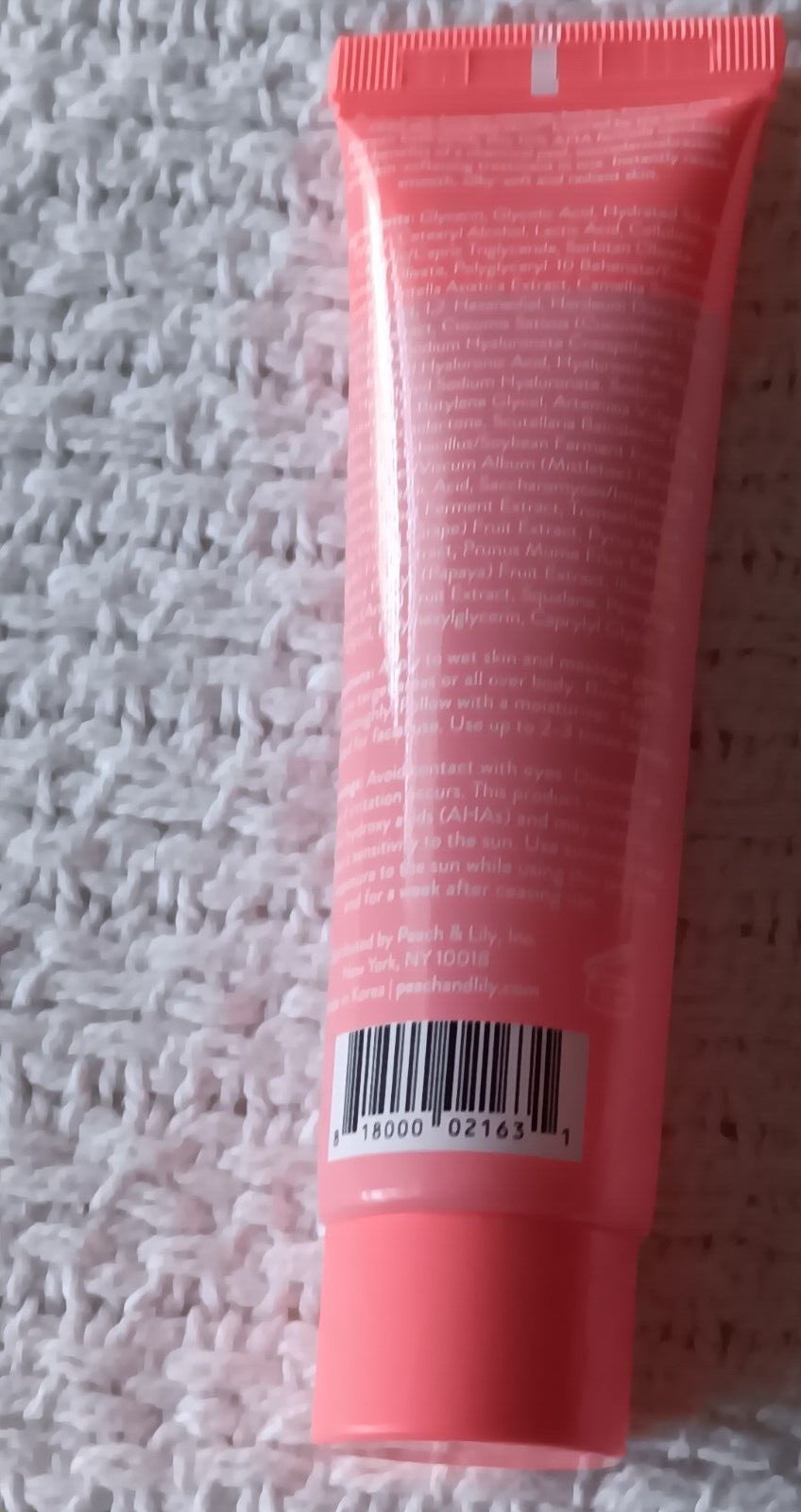 Acure Delectable Anatomicals Peach & Lily Face Body Scrub Travel Size