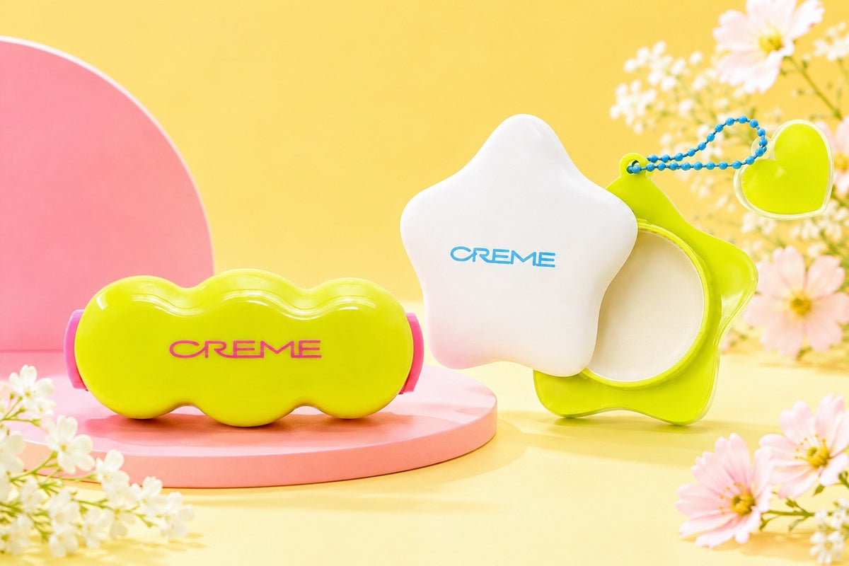Lip Care Set with Shimmer Lip Gloss & Hydrating Lip Butter - Vanilla Scent