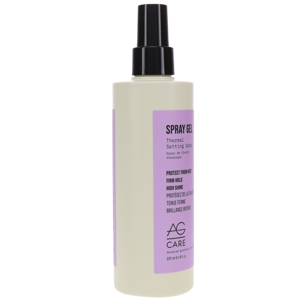Thermal Setting Hair Spray Gel - Heat Protectant & Styling Aid, 8 oz
