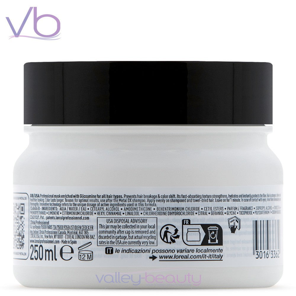 Metal Detox Hair Mask for Color-Treated Hair - Protects Against Metal Deposits