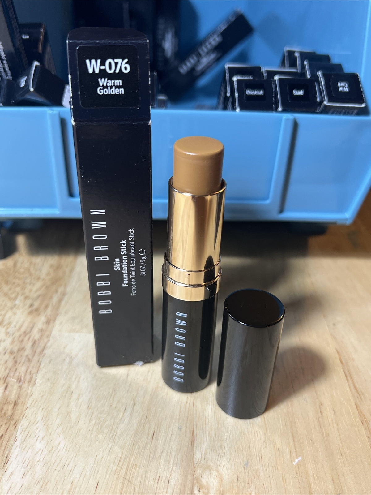 Bobbi Brown Skin Foundation Stick – Warm Golden, 0.31 oz / 9 g